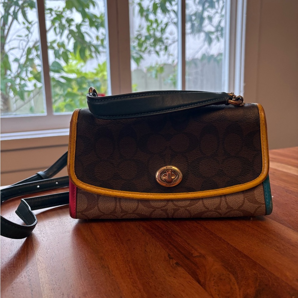 Elegant Multicolor Shoulder Bag